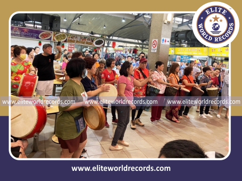 Most Participants in a Musical Flash Mob